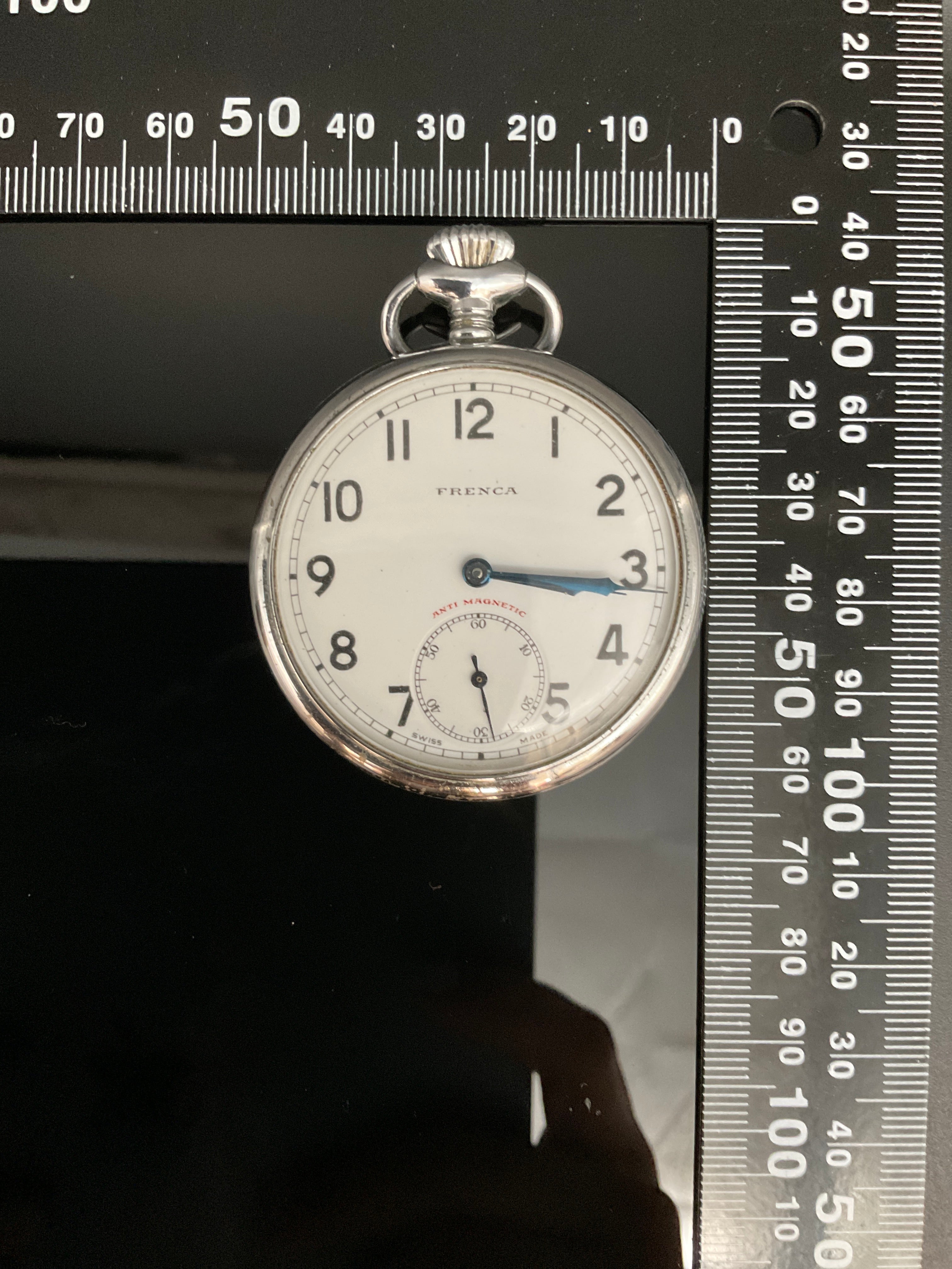 Frenca Antimagnetic Taschenuhr 905