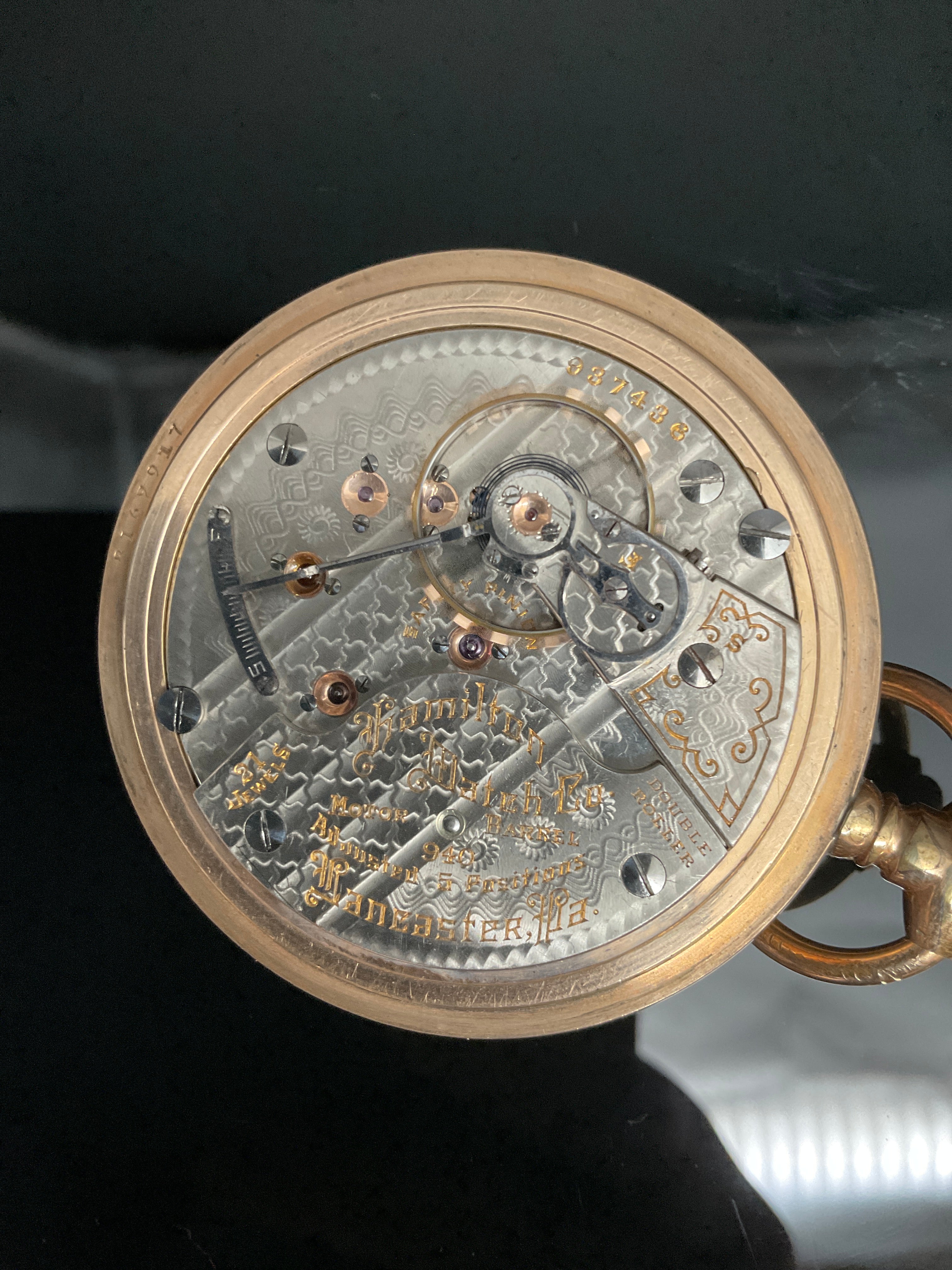 Hamilton Taschenuhr 905