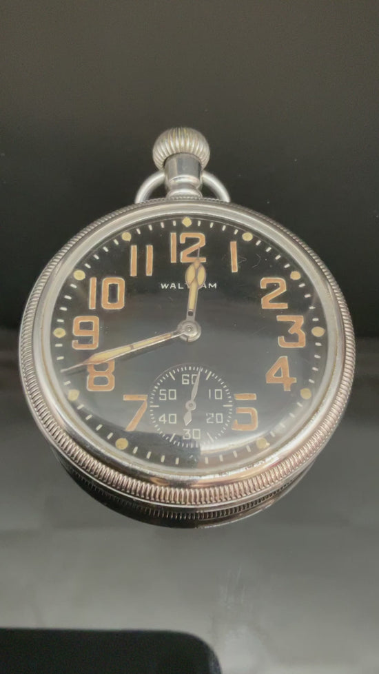 Waltham Militär Taschenuhr   905
