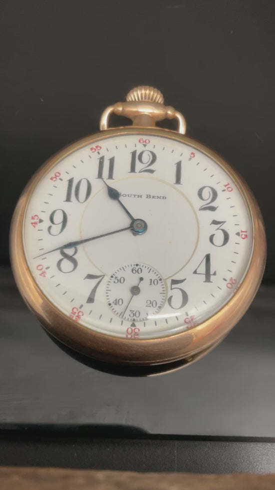 South Bend Taschenuhr   905