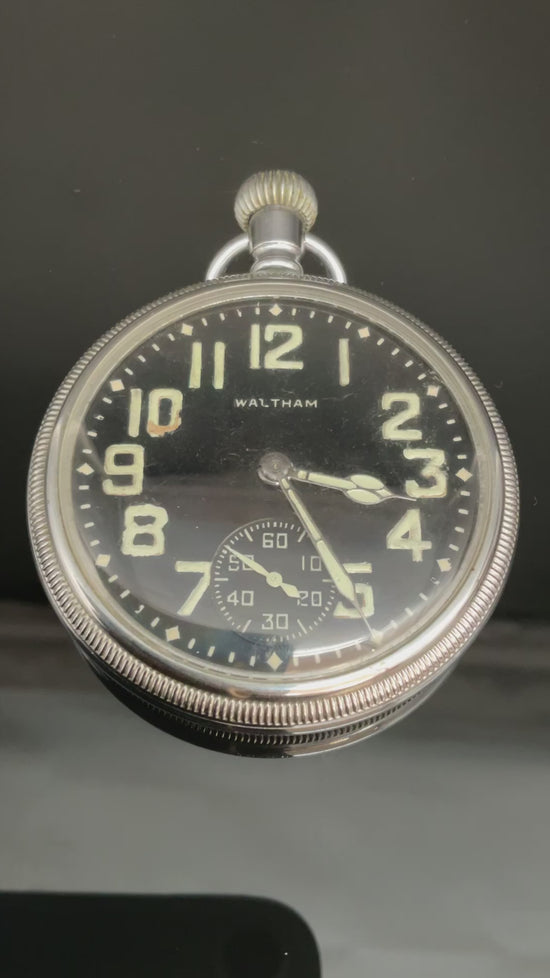 Waltham Militär Taschenuhr   905