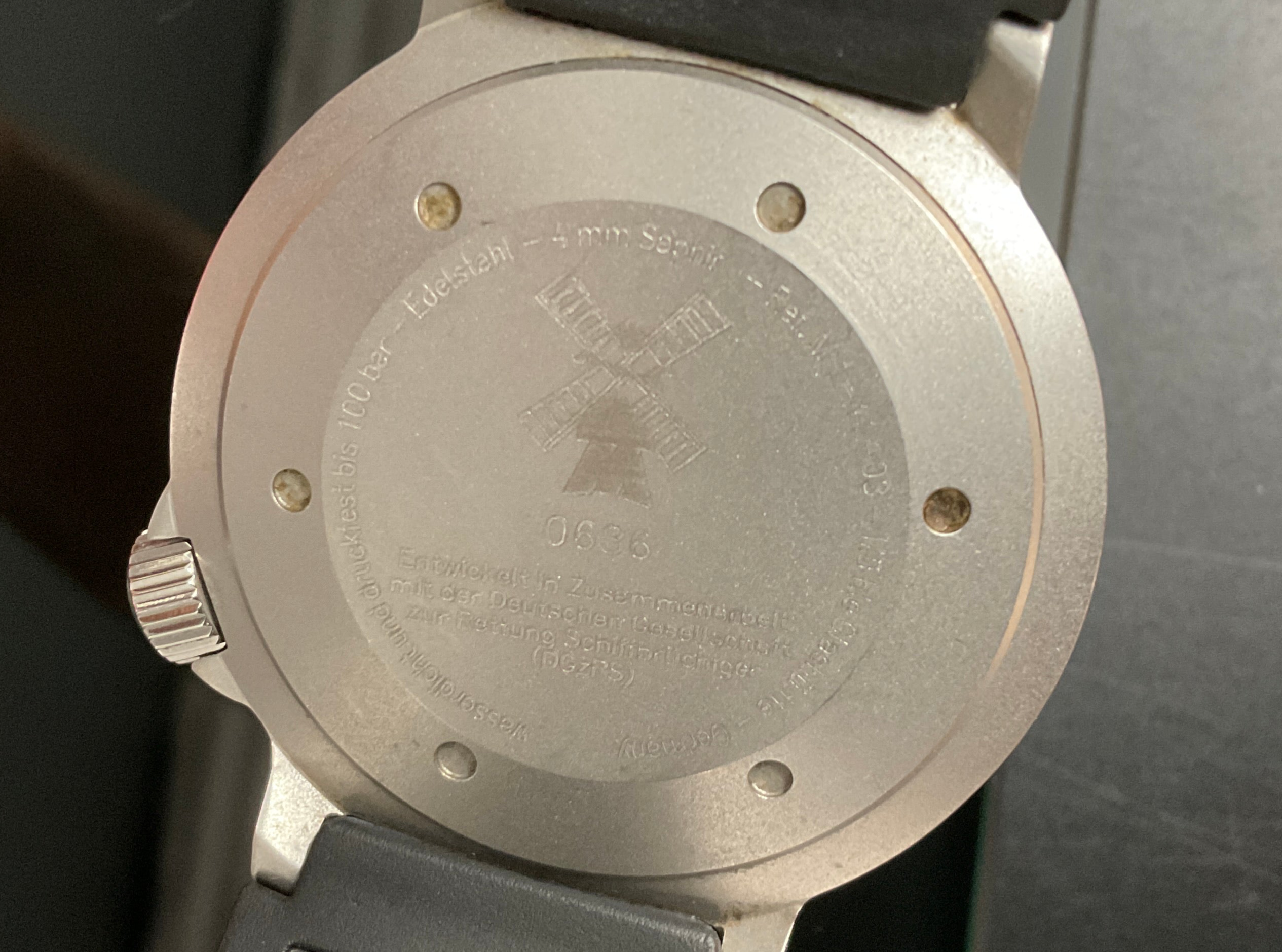 Nautische Instrumente Mühle Glashütte Armbanduhr   905