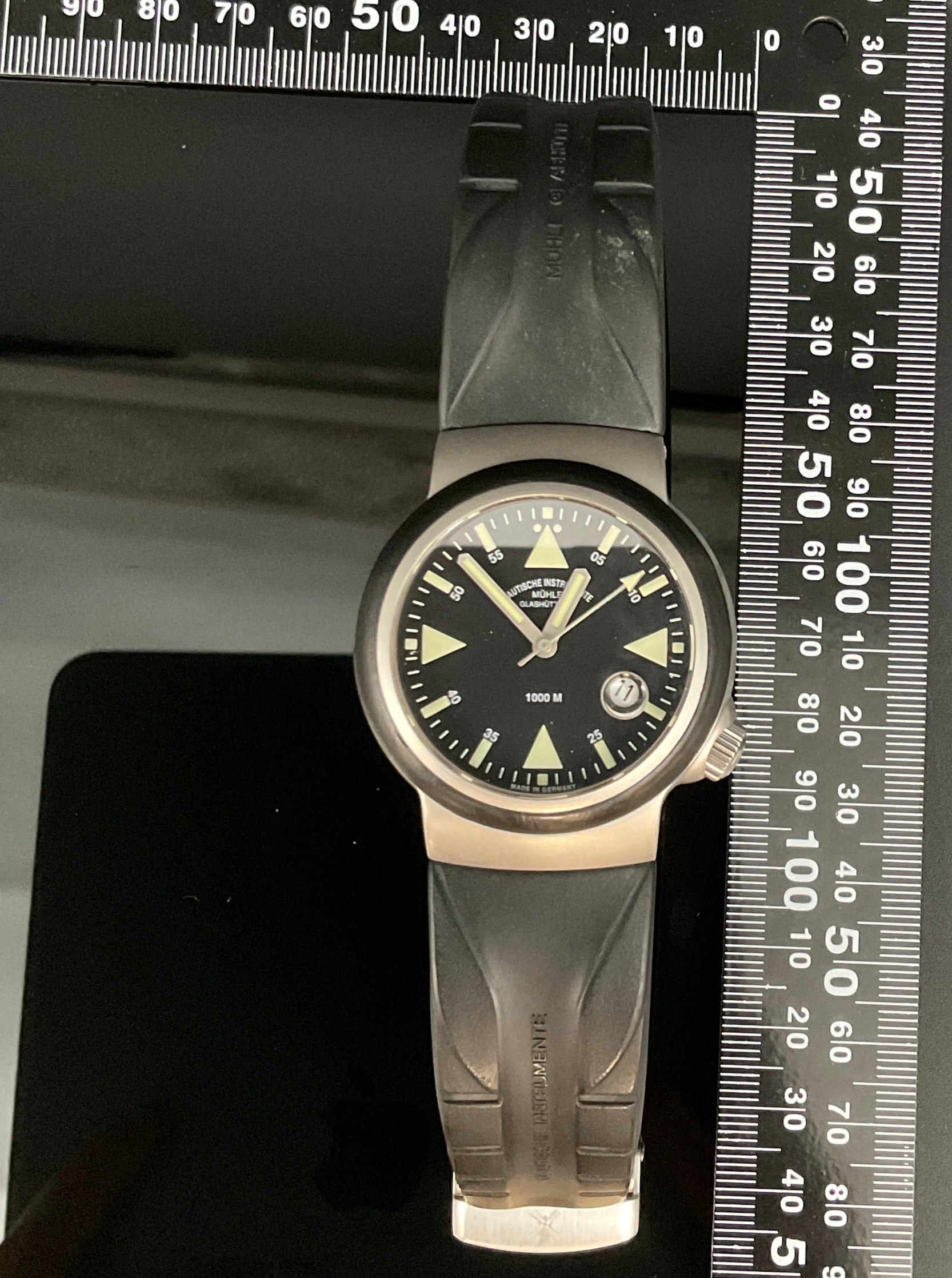 Nautische Instrumente Mühle Glashütte Armbanduhr   905