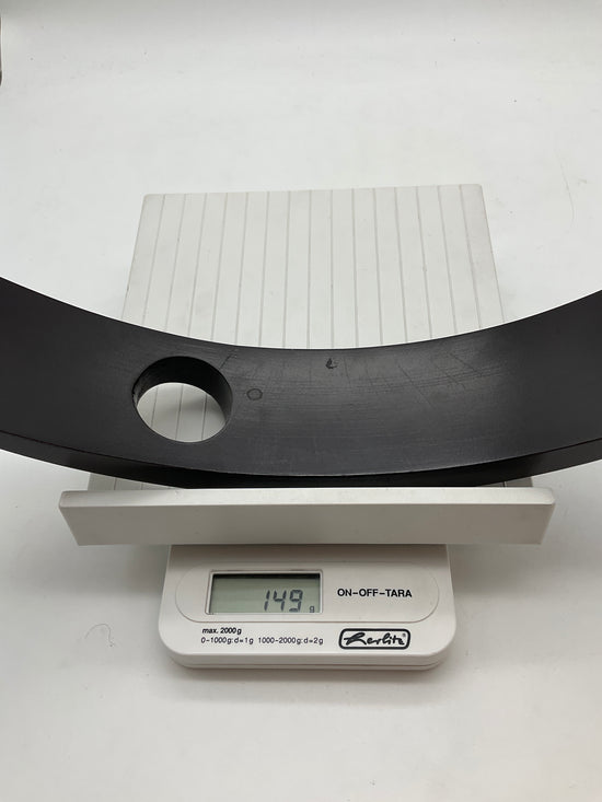 Weinflaschenhalter aus dunklem Holz, Flaschen Ständer,