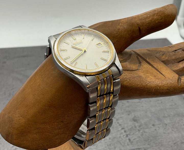 Seiko Armbanduhr Gold und Silberfarben