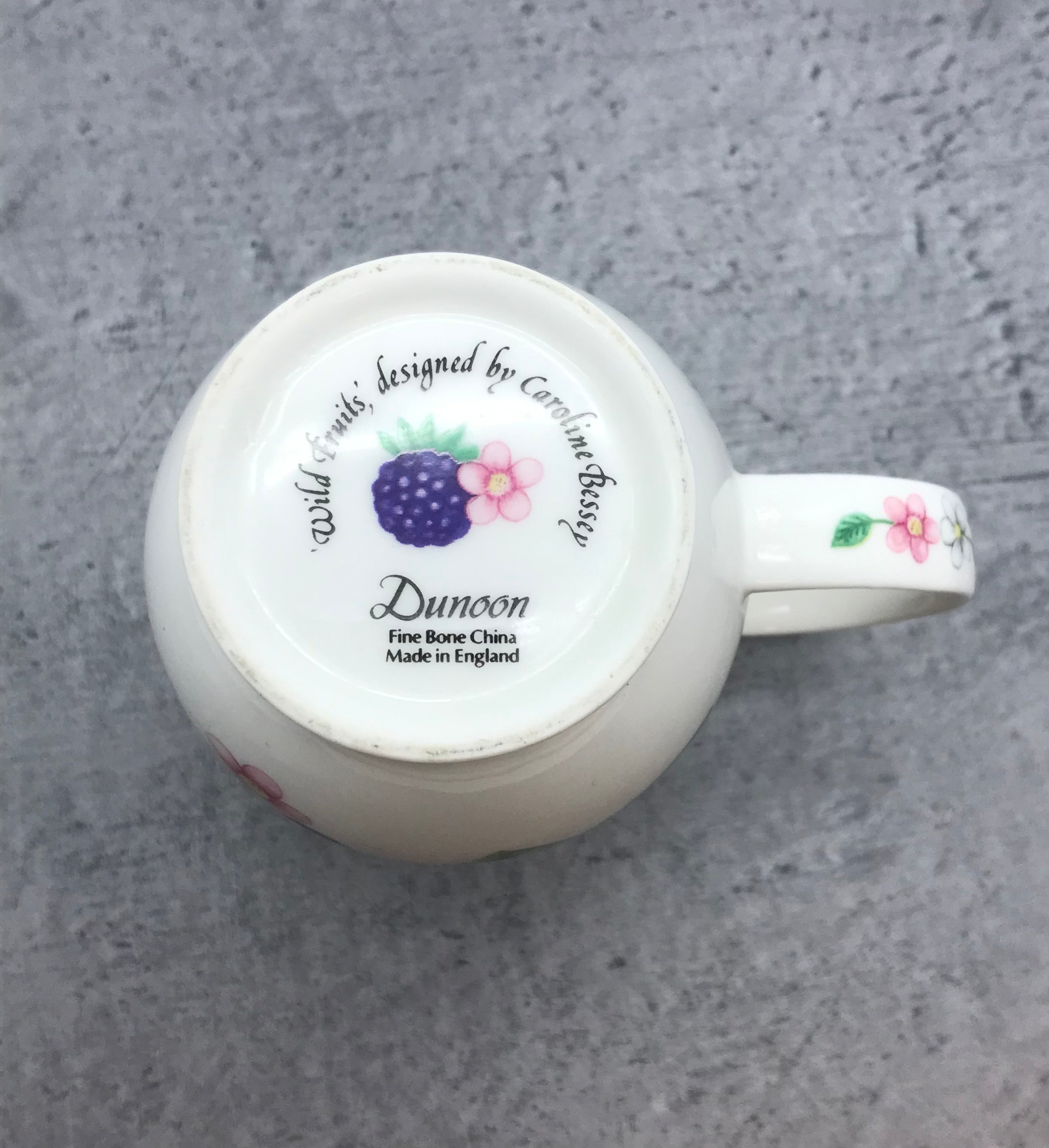 Dunoon Bone China, Wild Fruits, Sammeltasse, Tasse