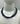 Blaue Modeschmuck Perlenkette, mit Silberfarbenen Verschluss,