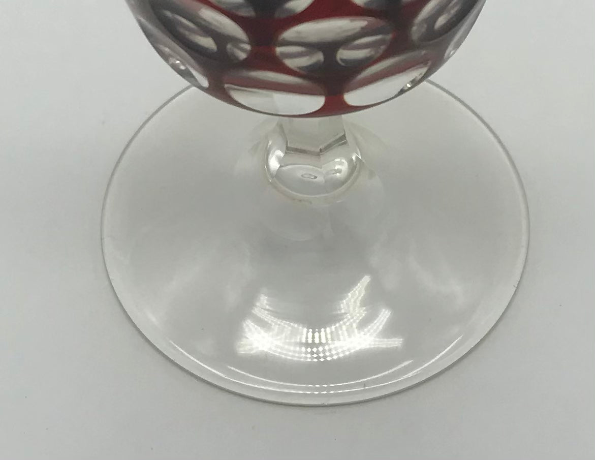 EDZARD Süssweinglas "Bob Rubin", Handgeschliffenen