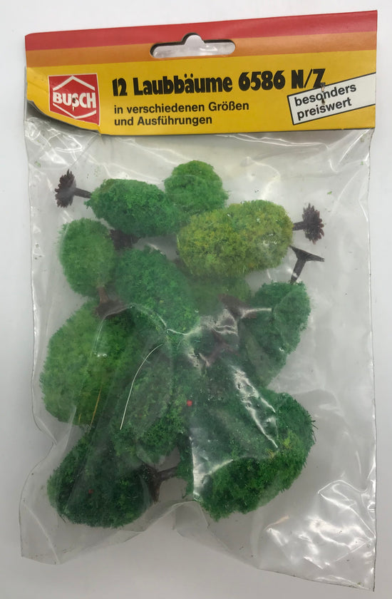 Busch 6586 12 Laubbäume, Spur N/Z