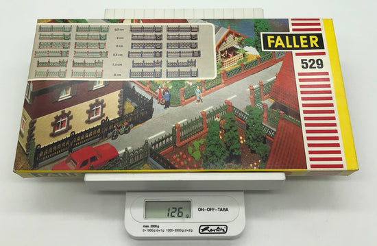 FALLER 529 H0 Bausatz Eisenzäune / Zaunsortiment