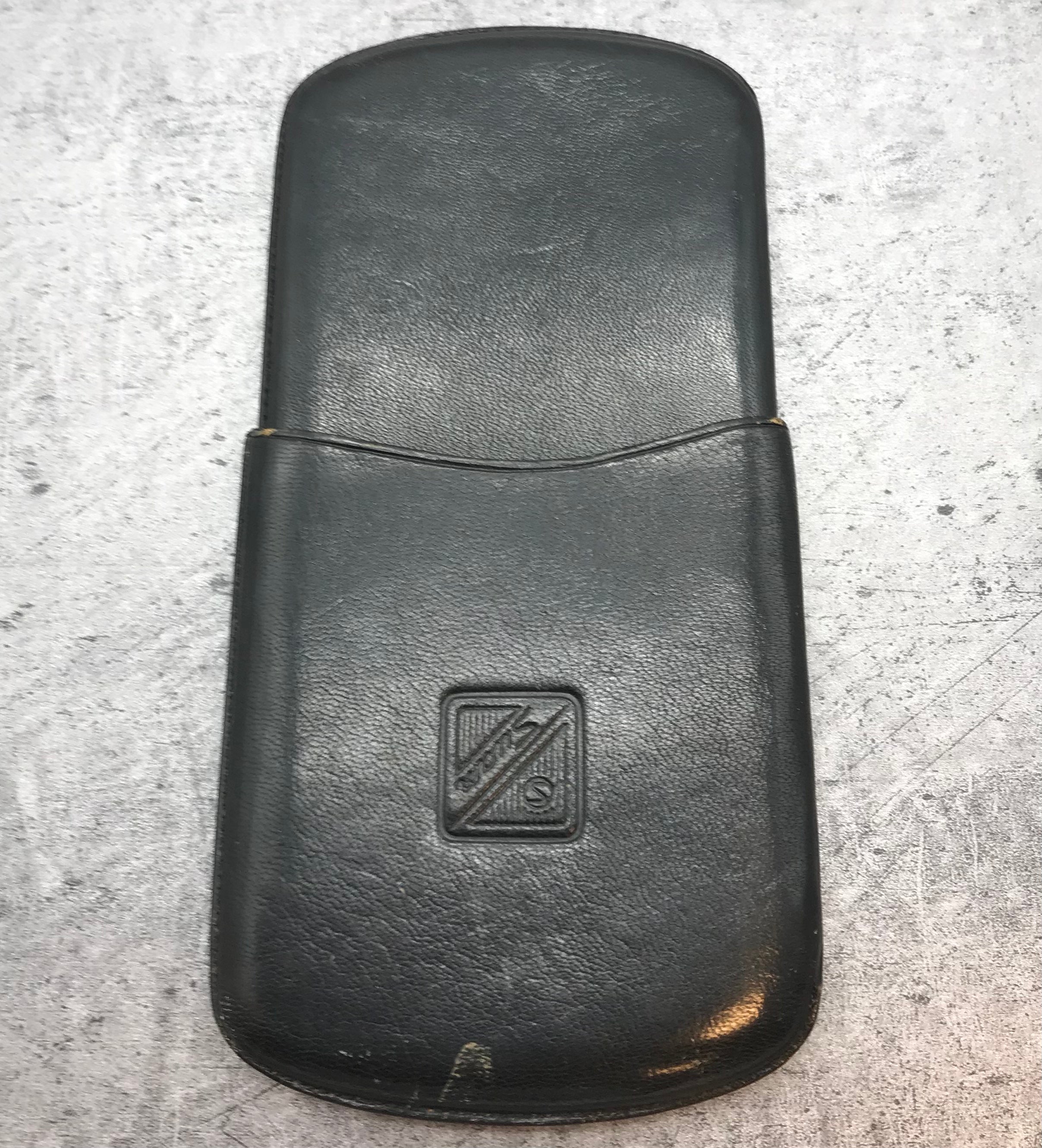 Zigaretten Etui. Zigaretten Box, Schwarz, Suan