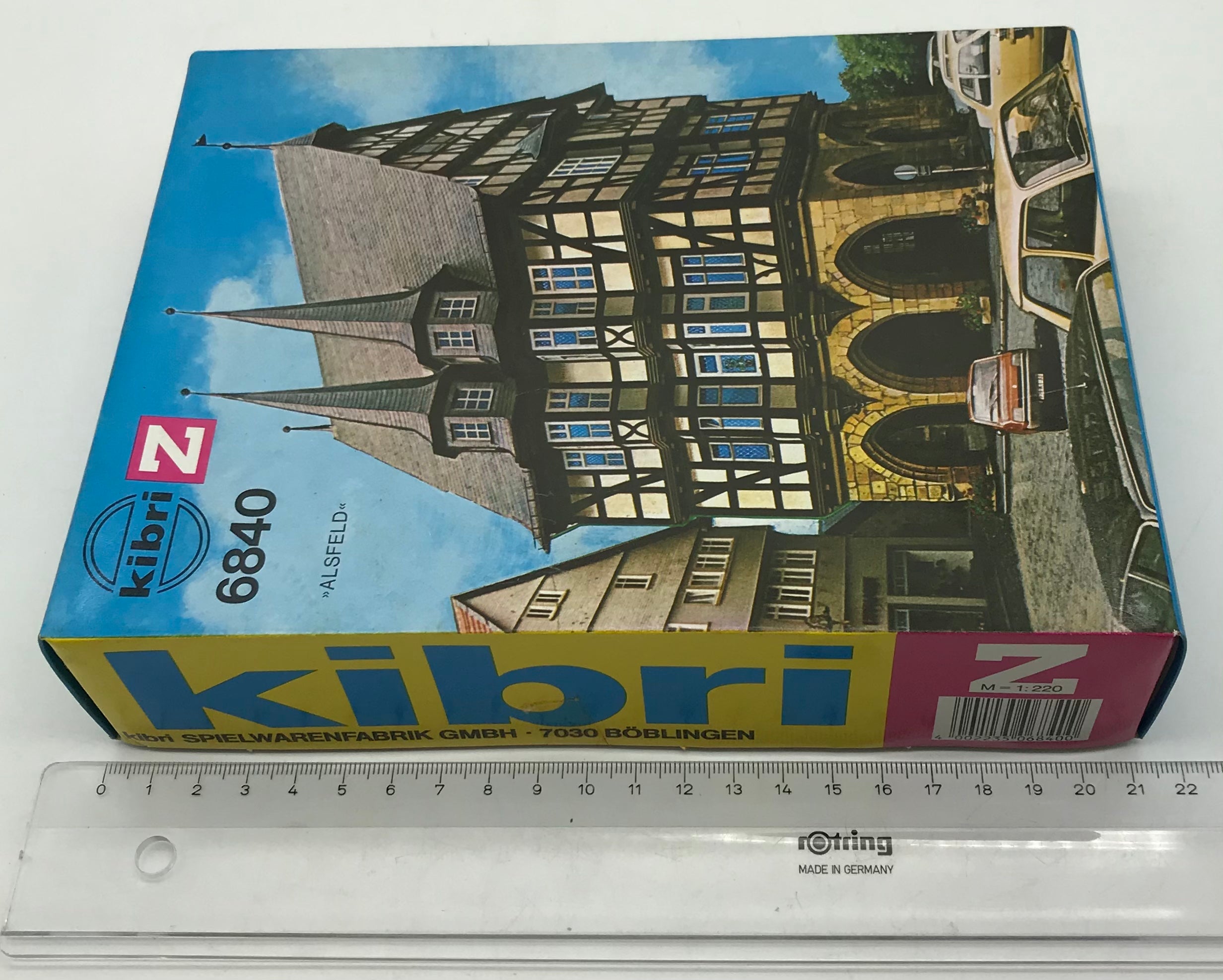 Kibri Z, B-6840 H0 Rathaus "Alsfeld"- Bausatz