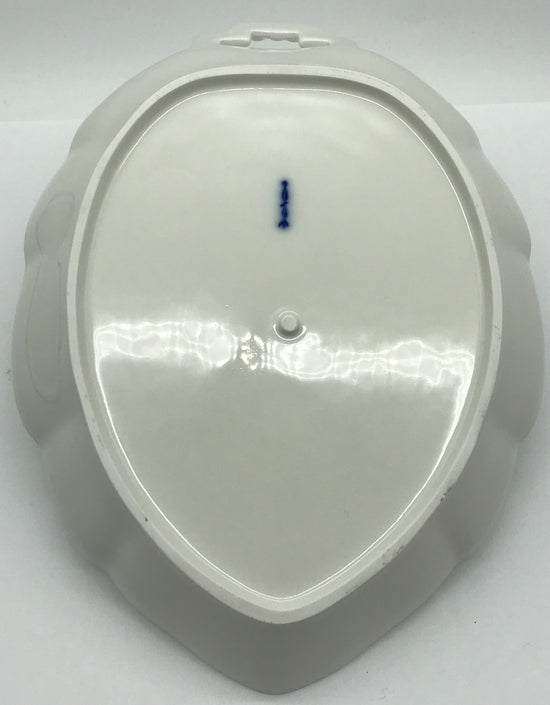 Blattschale - Porzellan weiß, KPM Berlin, Servier Schale