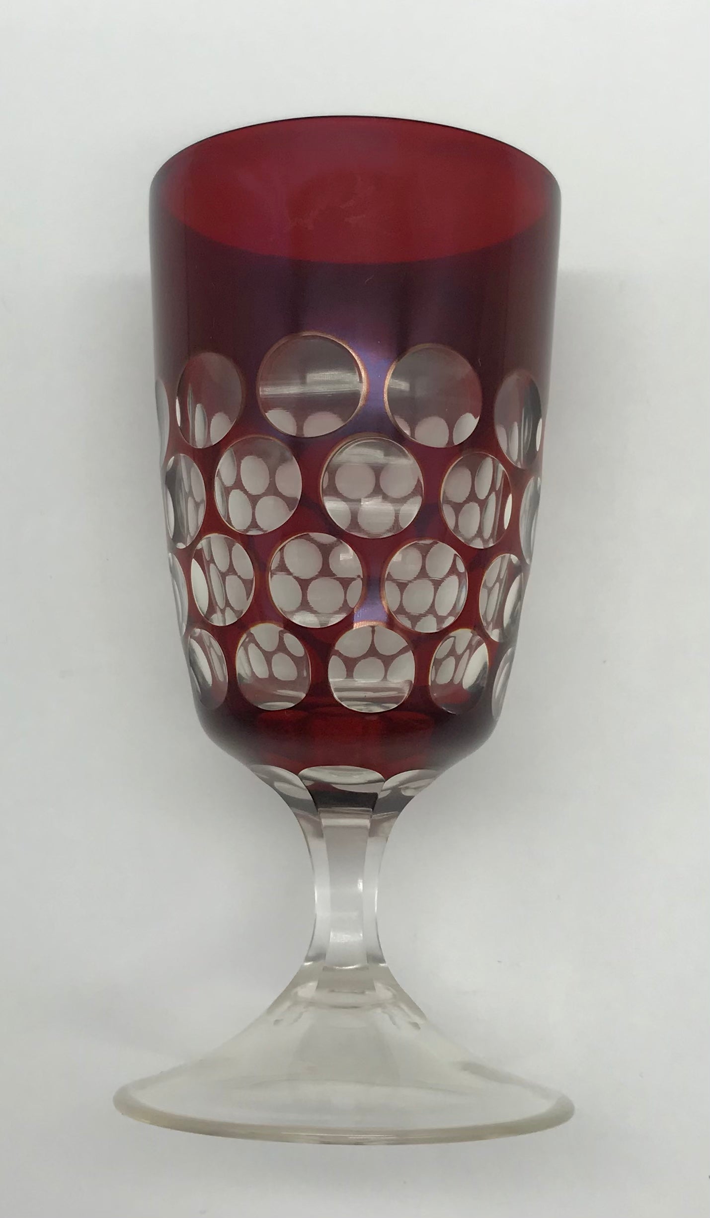EDZARD Süssweinglas "Bob Rubin", Handgeschliffenen