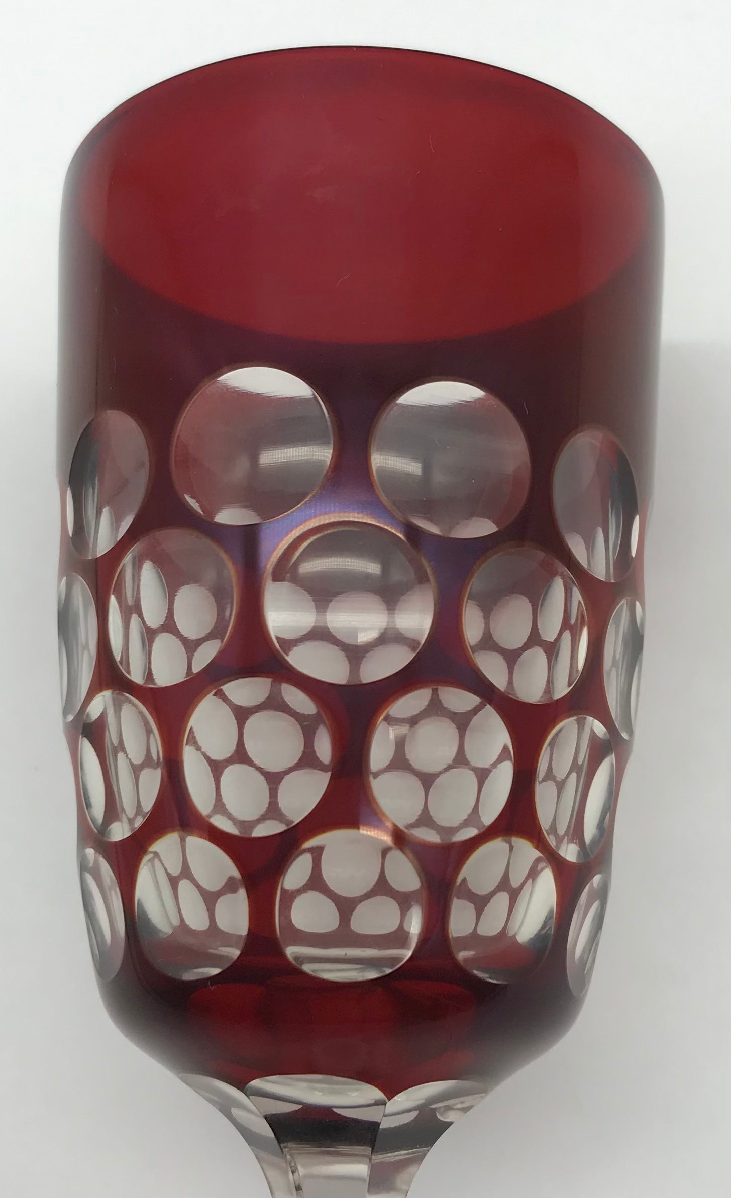 EDZARD Süssweinglas "Bob Rubin", Handgeschliffenen