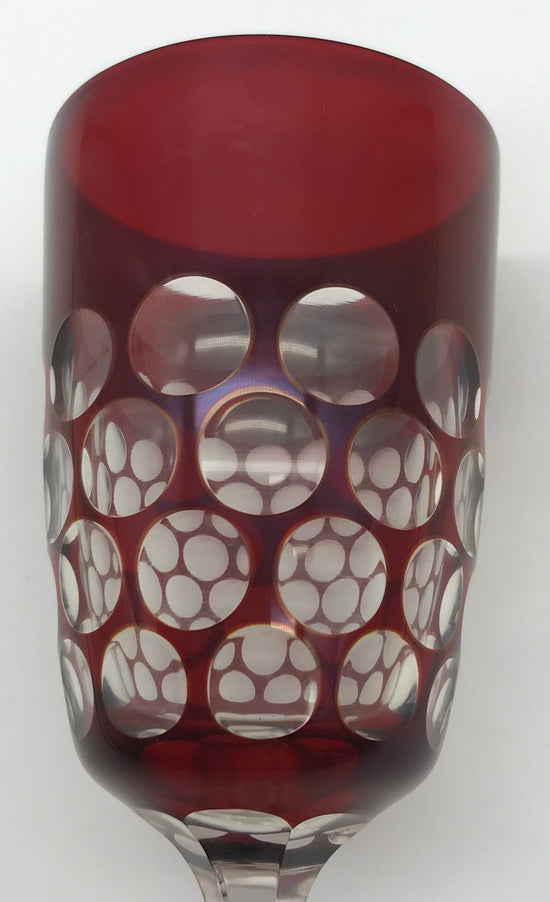 EDZARD Süssweinglas "Bob Rubin", Handgeschliffenen