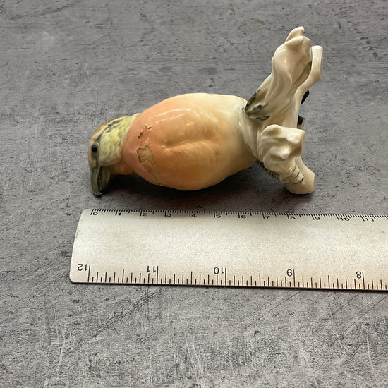 Rotkehlchen Vogel Dekoration Figur, aus Porzellan