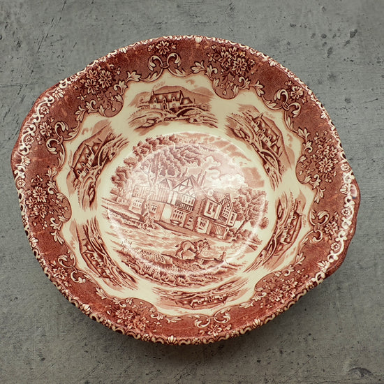 Schale,Schüssel, tiefer Teller, Grindley, English Country Inns, England, Landhaus Porzellan