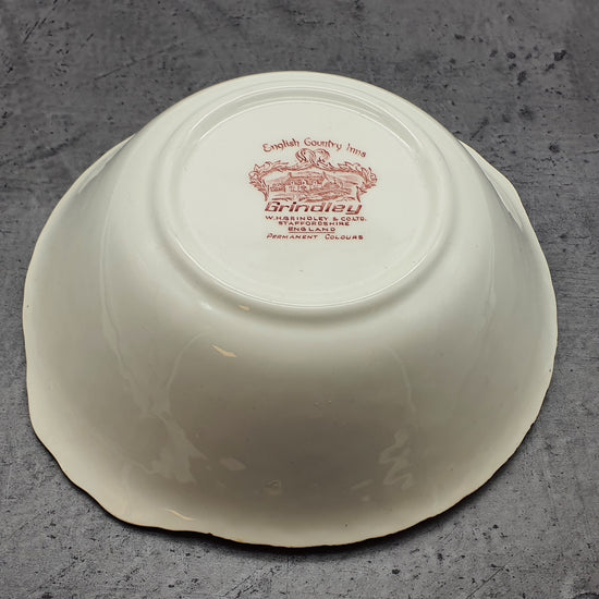 Schale,Schüssel, tiefer Teller, Grindley, English Country Inns, England, Landhaus Porzellan