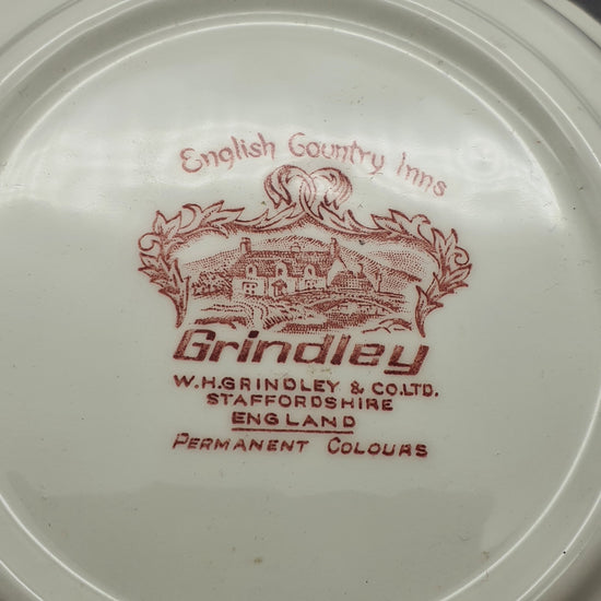 Schale,Schüssel, tiefer Teller, Grindley, English Country Inns, England, Landhaus Porzellan