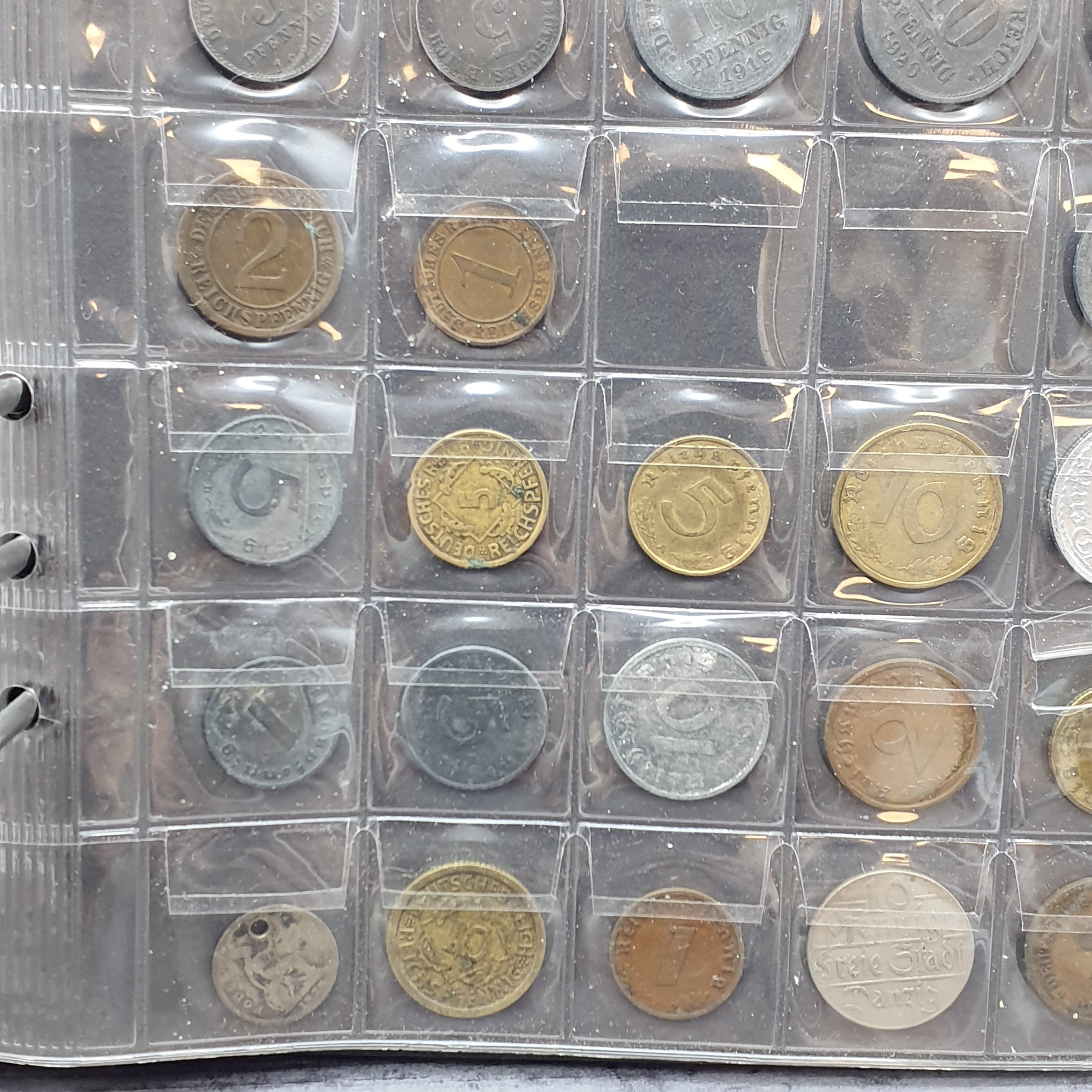 Konvolut Münz Sammlung,  deutsche Pfennig & Mark