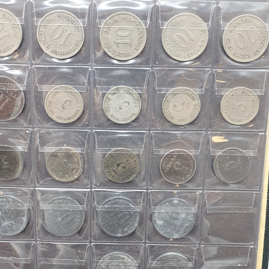 Konvolut Münz Sammlung,  deutsche Pfennig & Mark