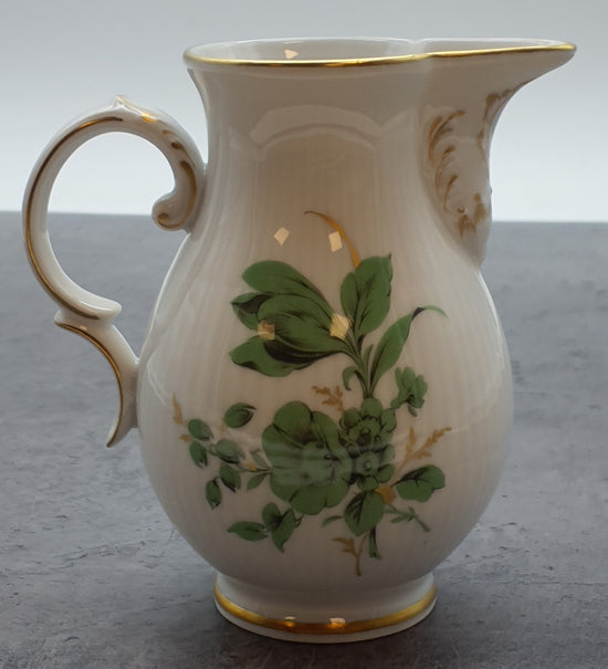 Heinrich Porzellan Höchst Residenz Milchkännchen grüne Blumen