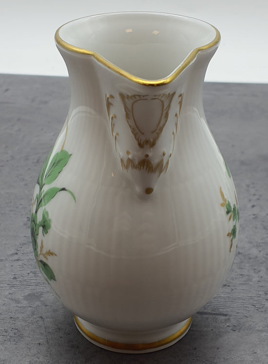 Heinrich Porzellan Höchst Residenz Milchkännchen grüne Blumen