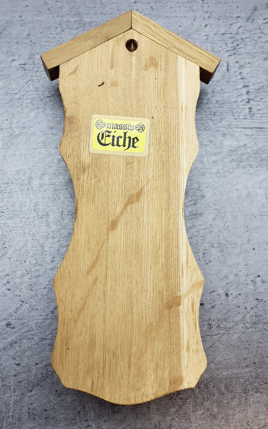 Frieling Zinn Jahreslöffel 1986 mit Holzbrett - Sammellöffel