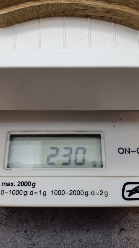 Frieling Zinn Jahreslöffel 1988 mit Holzbrett - Sammellöffel