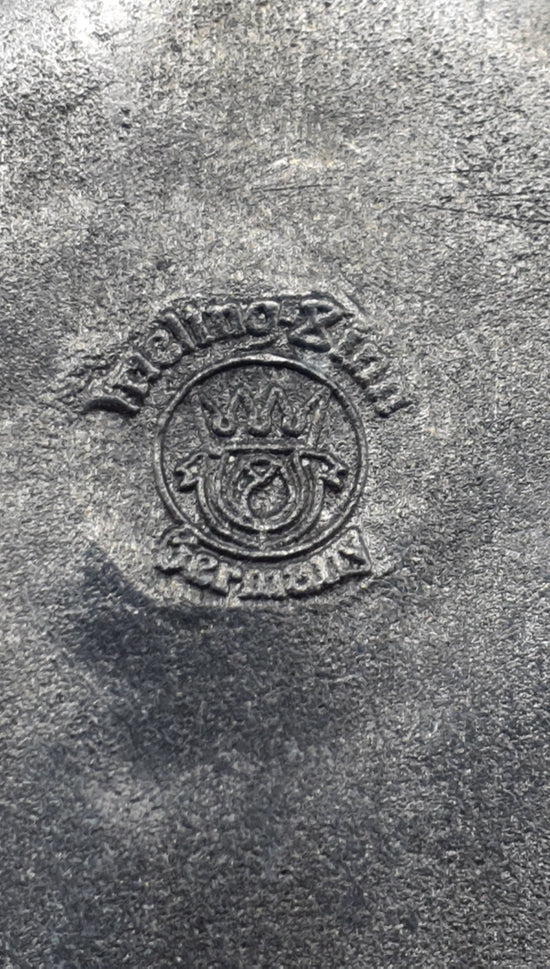 Frieling Zinn Jahreslöffel 1980 mit Holzbrett - Sammellöffel