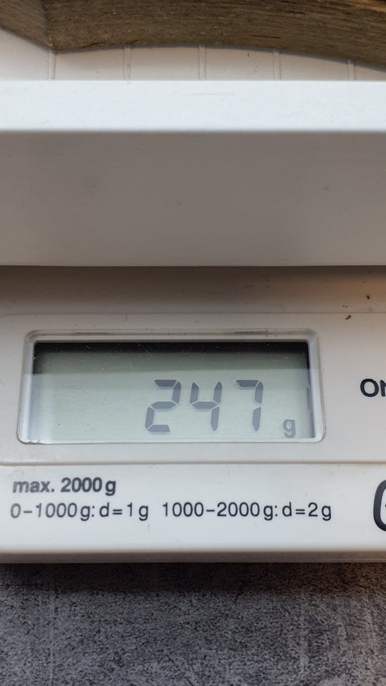 Frieling Zinn Jahreslöffel 1980 mit Holzbrett - Sammellöffel