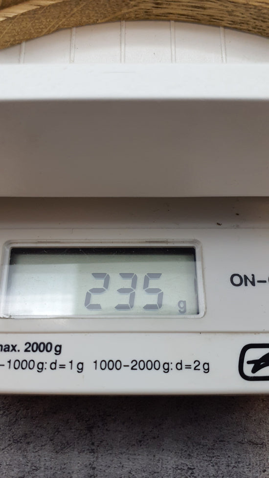 Frieling Zinn Jahreslöffel 1985 mit Holzbrett - Sammellöffel