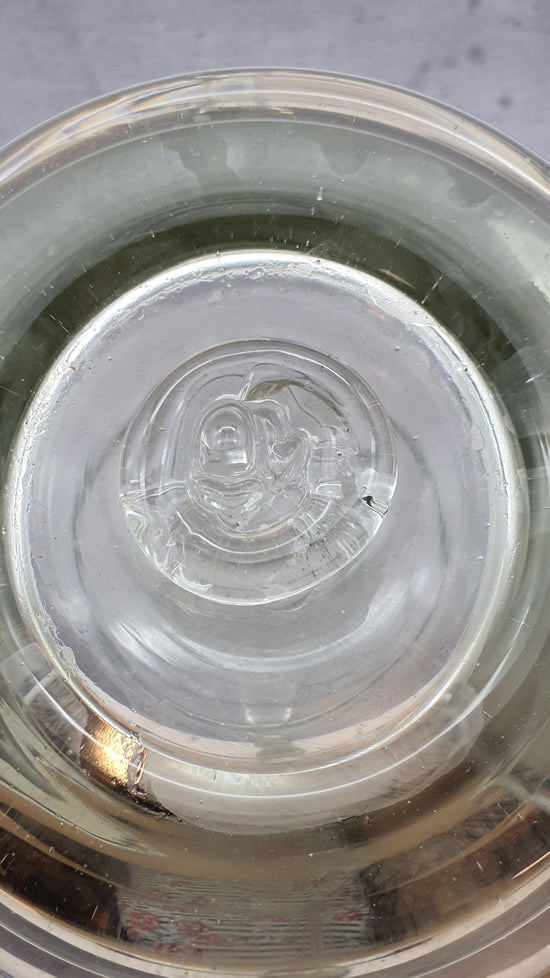 großer Glas Krug/Karaffe, Serie Eichenhof, Waldglas