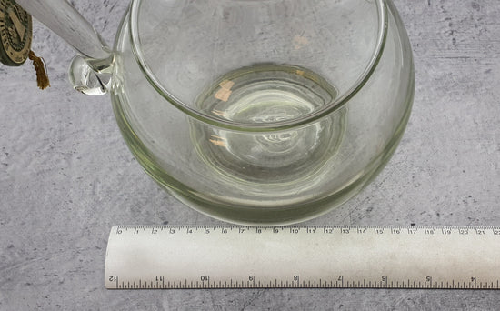 großer Glas Krug/Karaffe, Serie Eichenhof, Waldglas