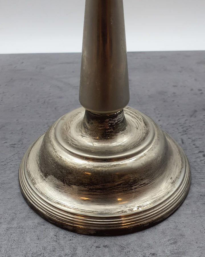 Großer 5 Flammiger Kerzenständer, Kerzenleuchter, silber farben