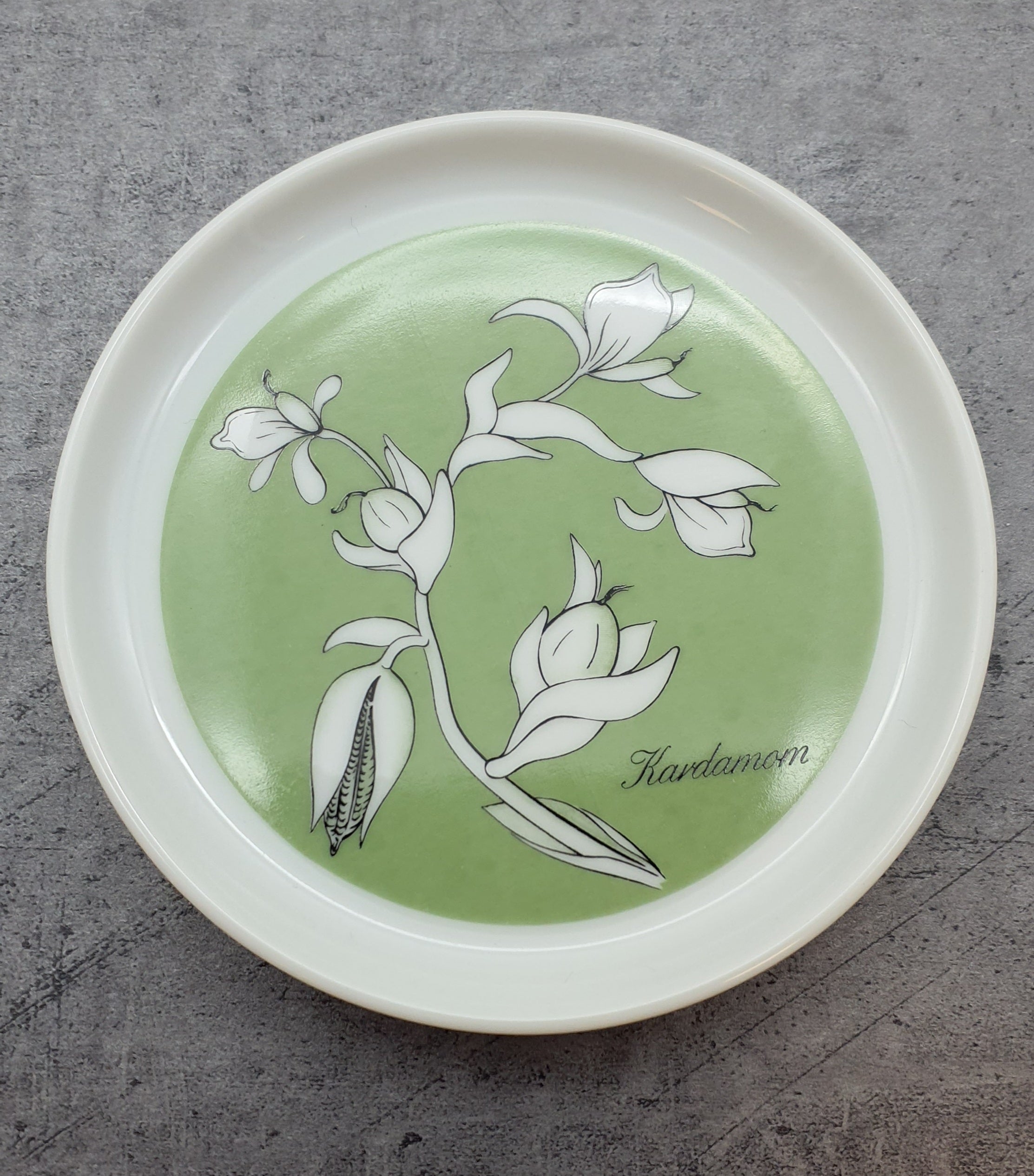 Fürstenberg Porzellan, Ingwer, Kardamom, Safran, Sammelteller