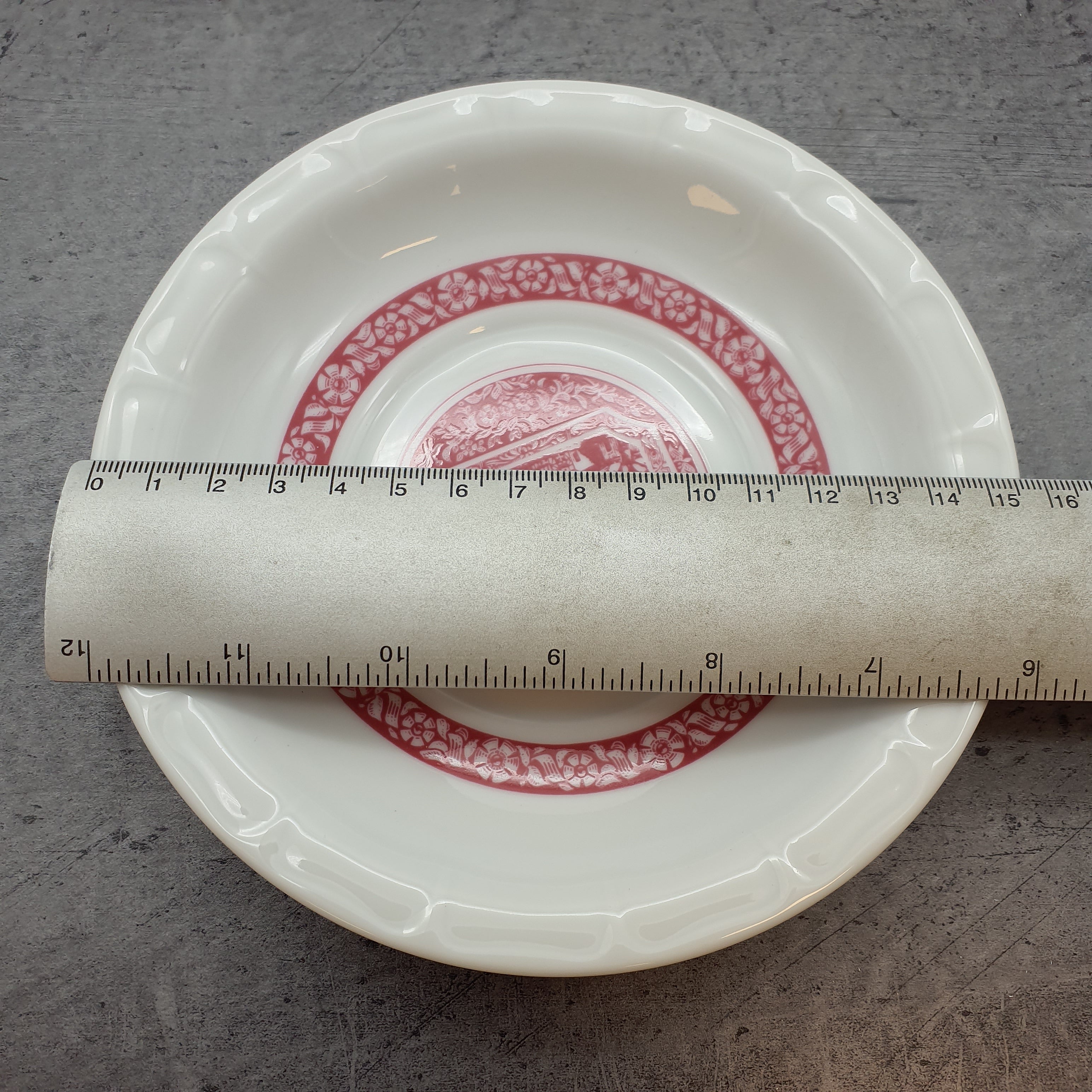 Rüdesheimer Spezialitäten, mit Ansbach Uralt, Porzellan Gedeck 2-teilig