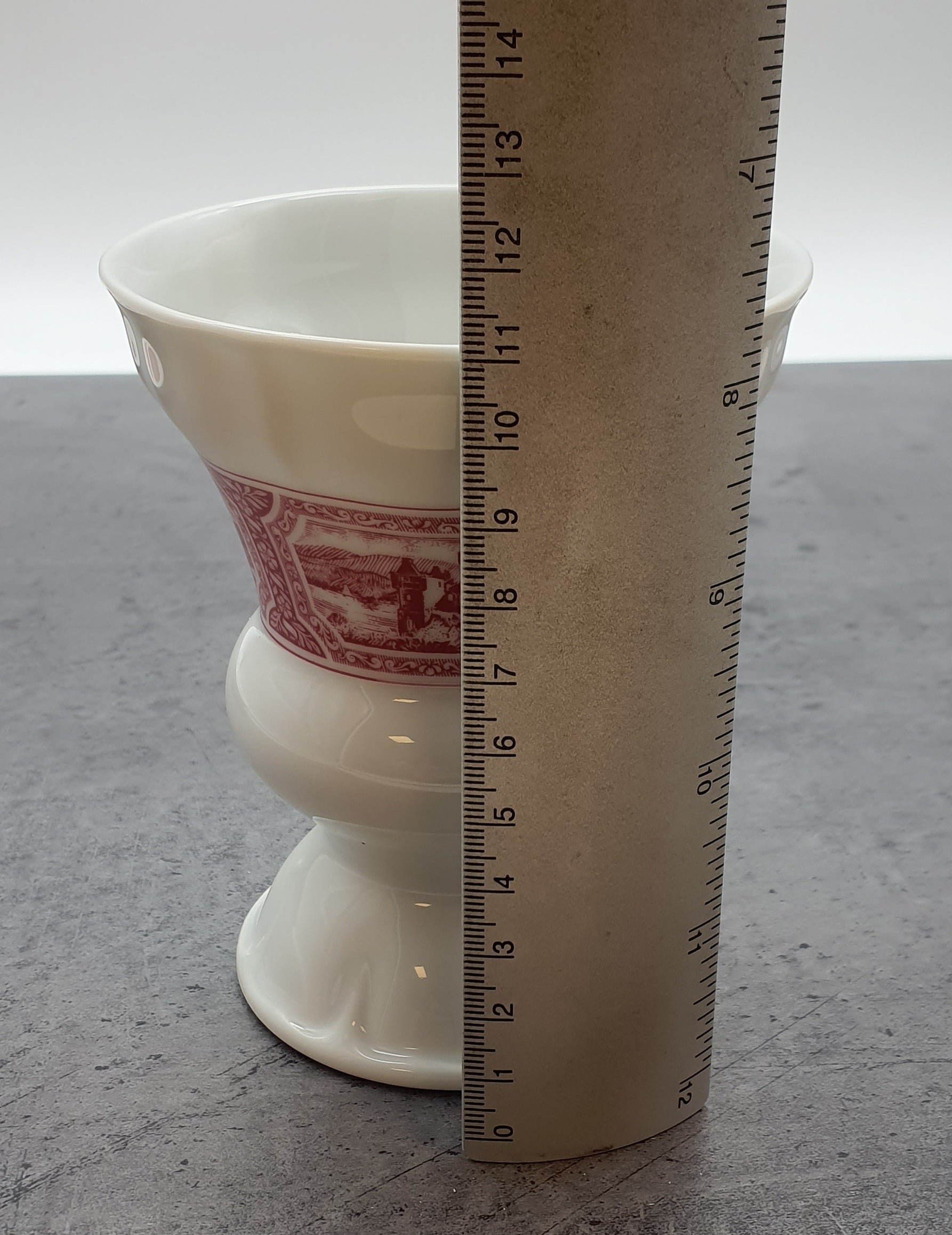 Rüdesheimer Spezialitäten, mit Ansbach Uralt, Porzellan Gedeck 2-teilig