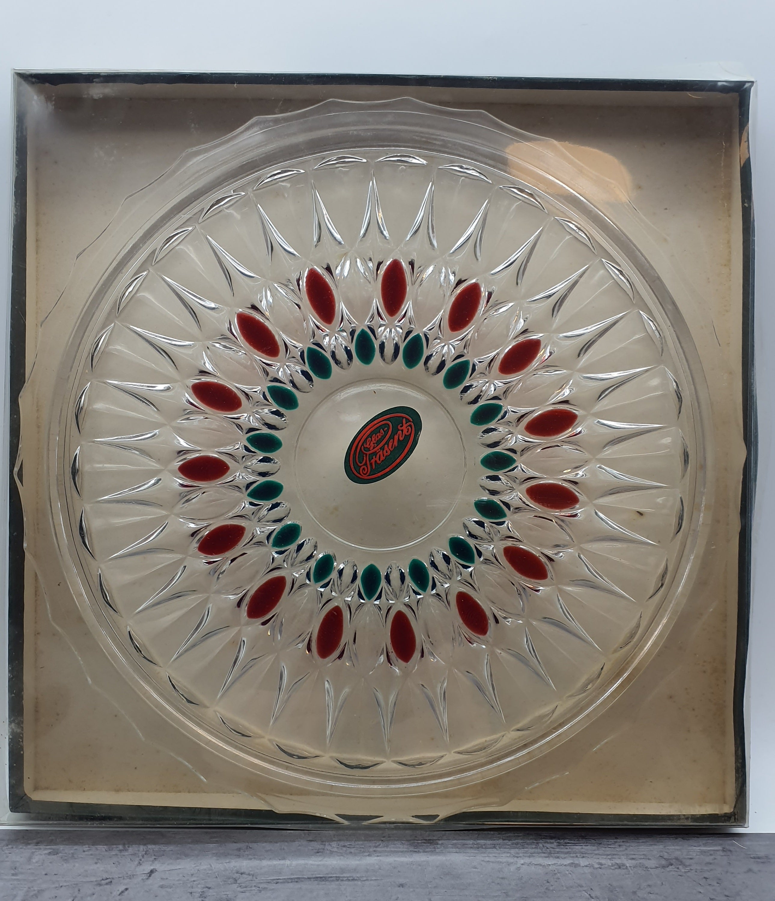 Glas, Präsent, Tortenplatte, Meteor,