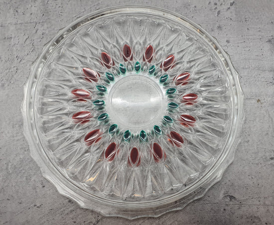 Glas, Präsent, Tortenplatte, Meteor,