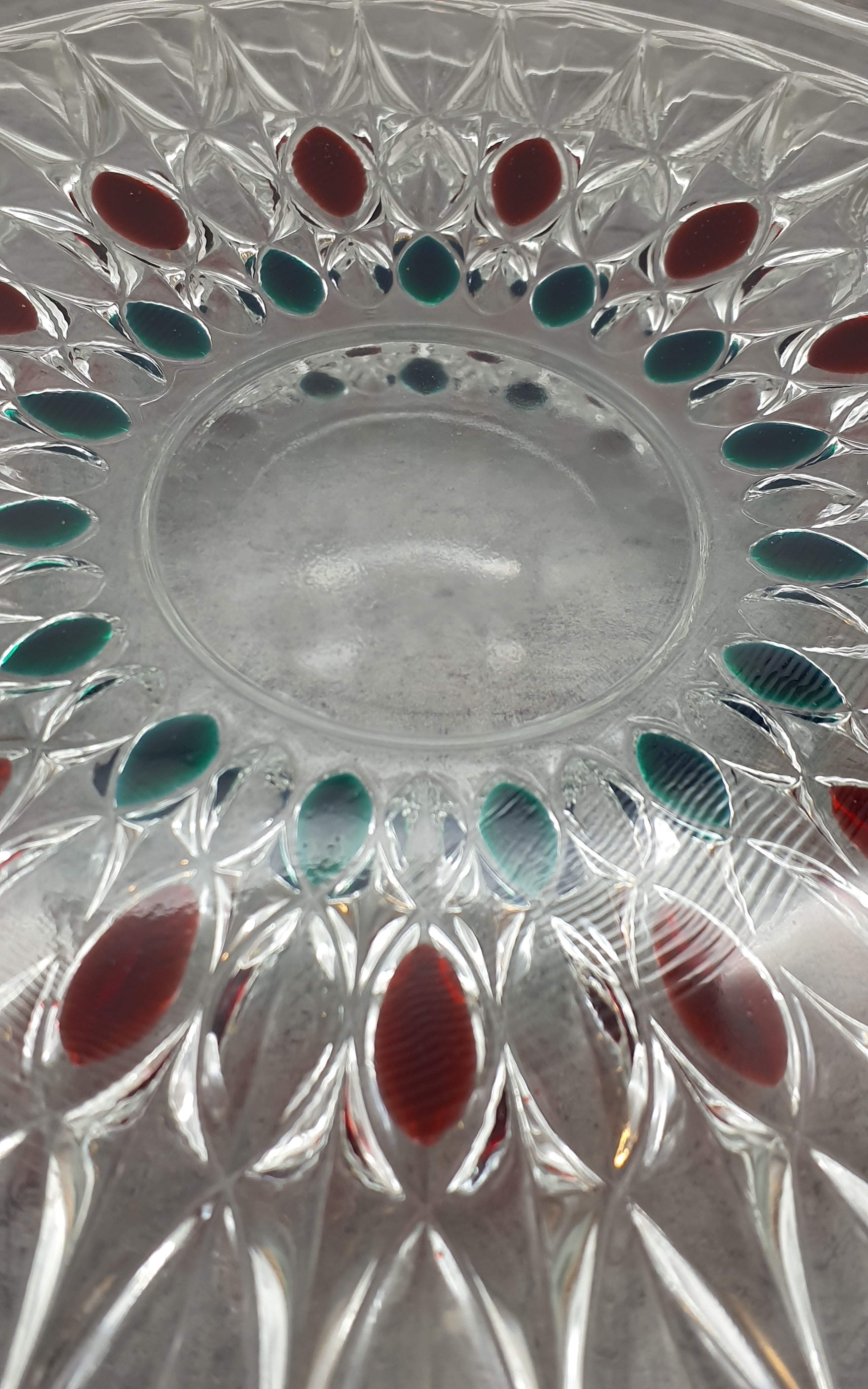 Glas, Präsent, Tortenplatte, Meteor,