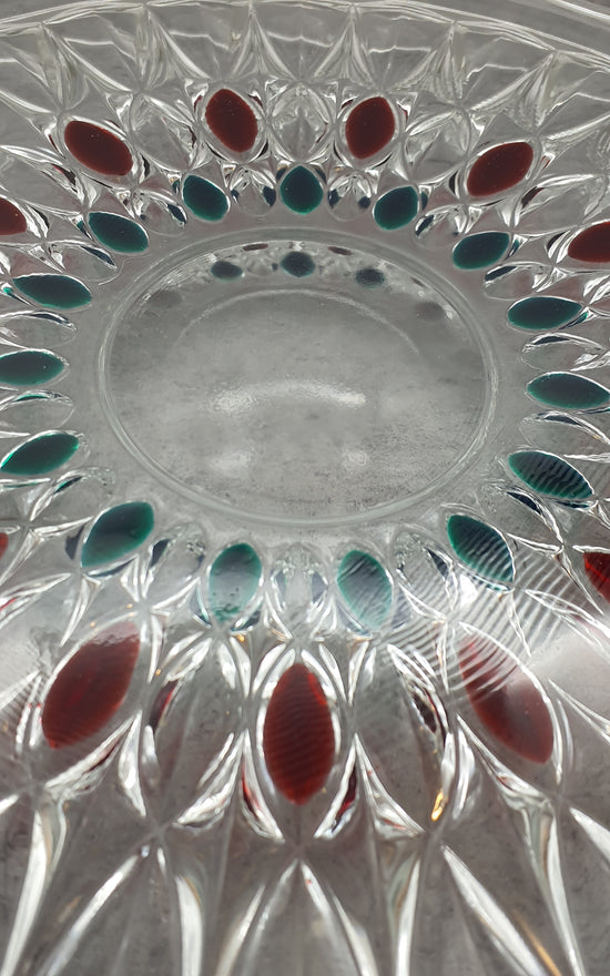 Glas, Präsent, Tortenplatte, Meteor,