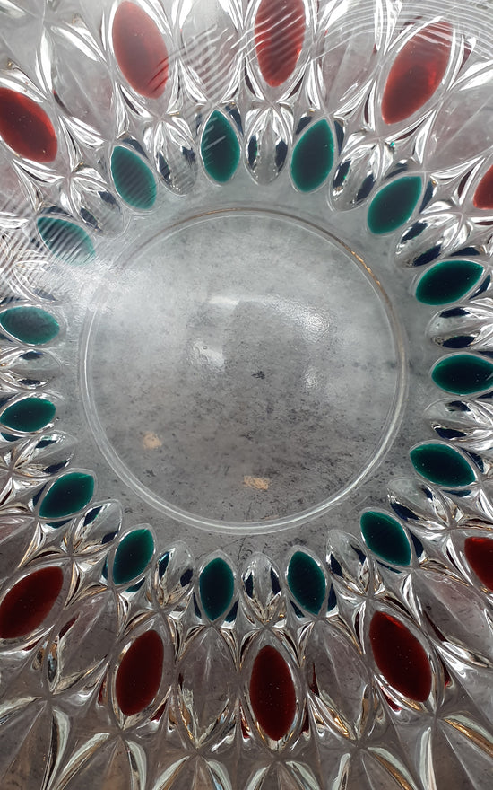 Glas, Präsent, Tortenplatte, Meteor,