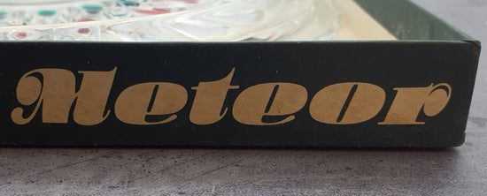 Glas, Präsent, Tortenplatte, Meteor,