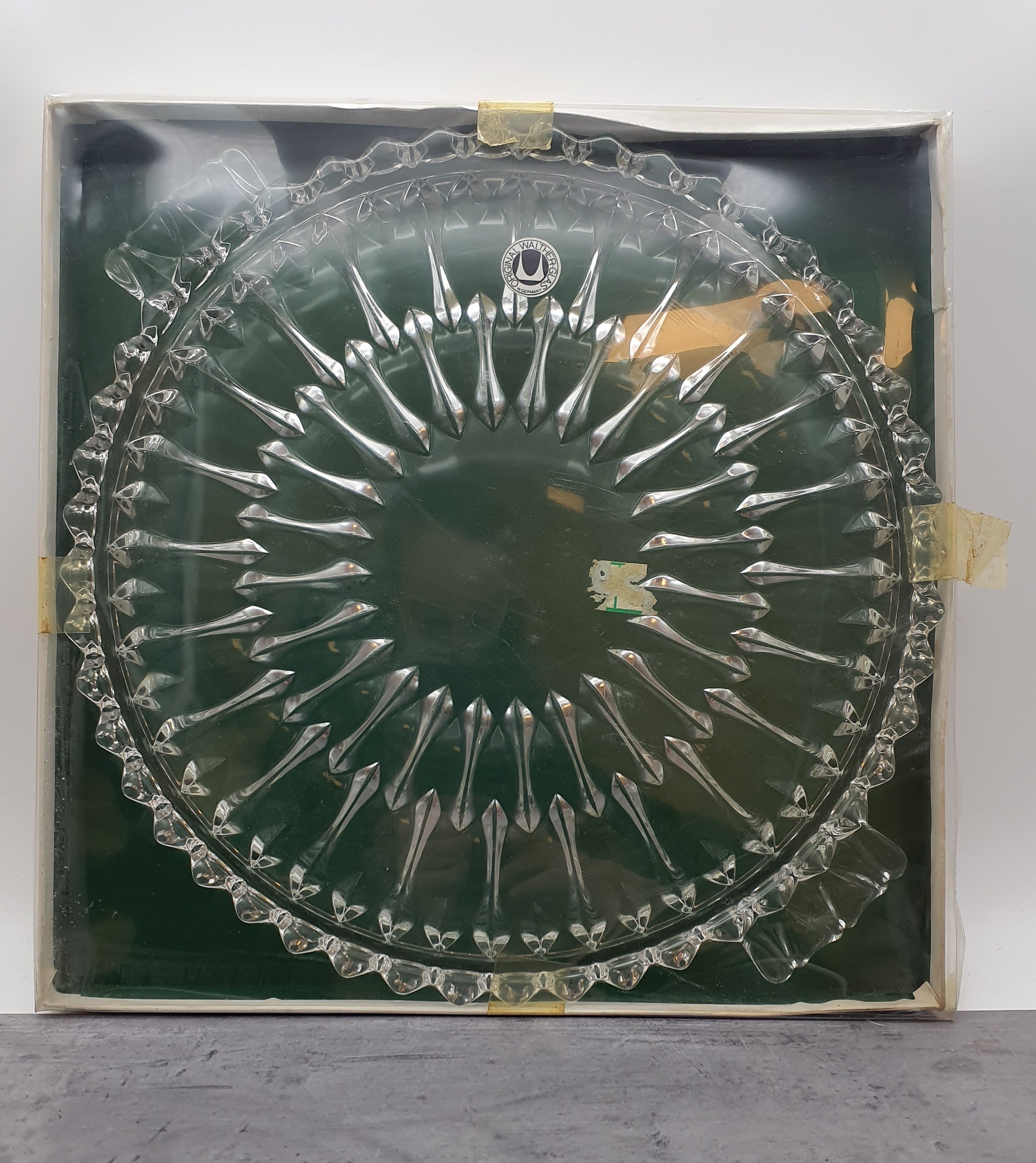 Walther Glas, Sevierplatte, Kuchenplatte, Capri weiss,  Walther Glas Kollektion