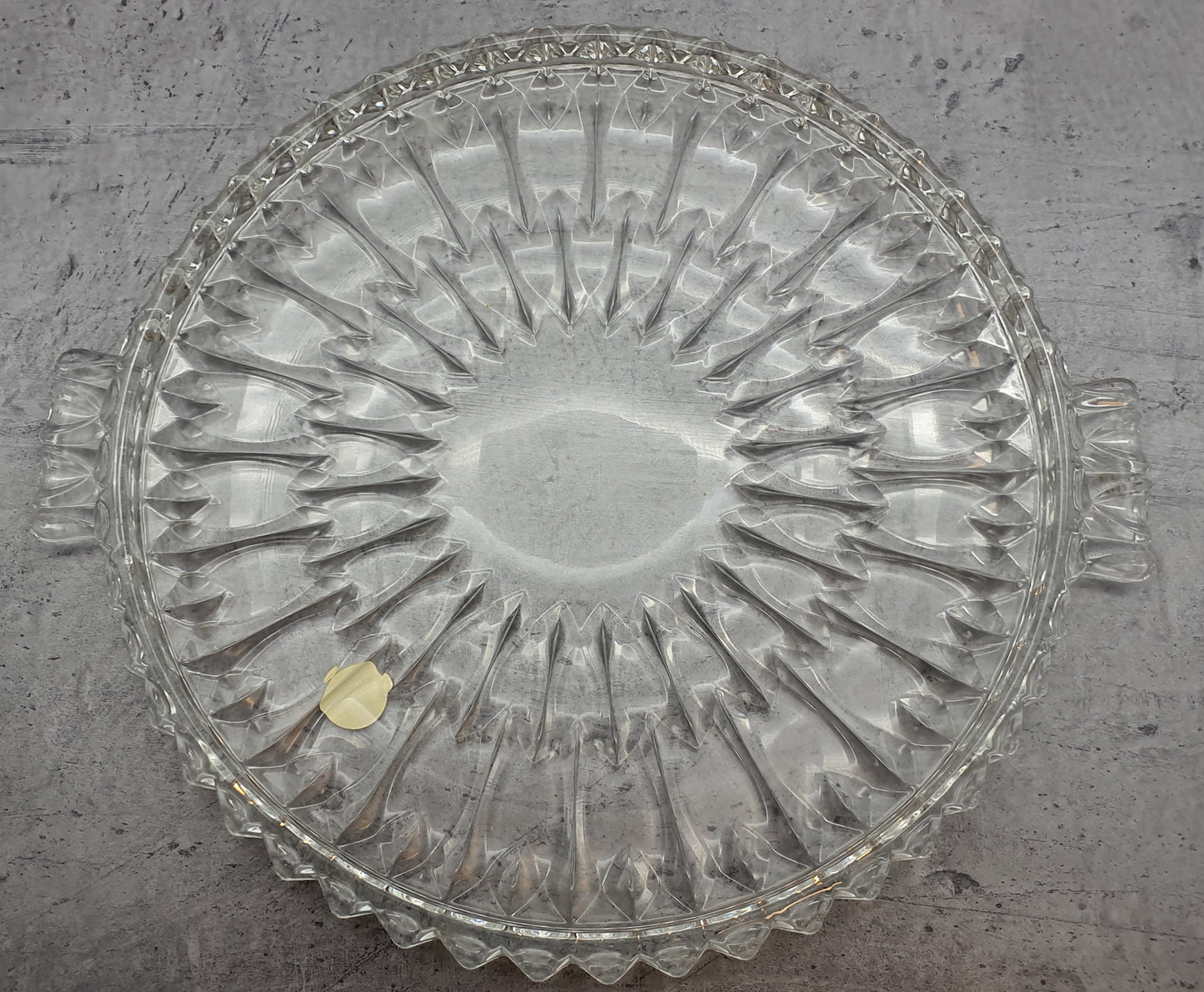 Walther Glas, Sevierplatte, Kuchenplatte, Capri weiss,  Walther Glas Kollektion