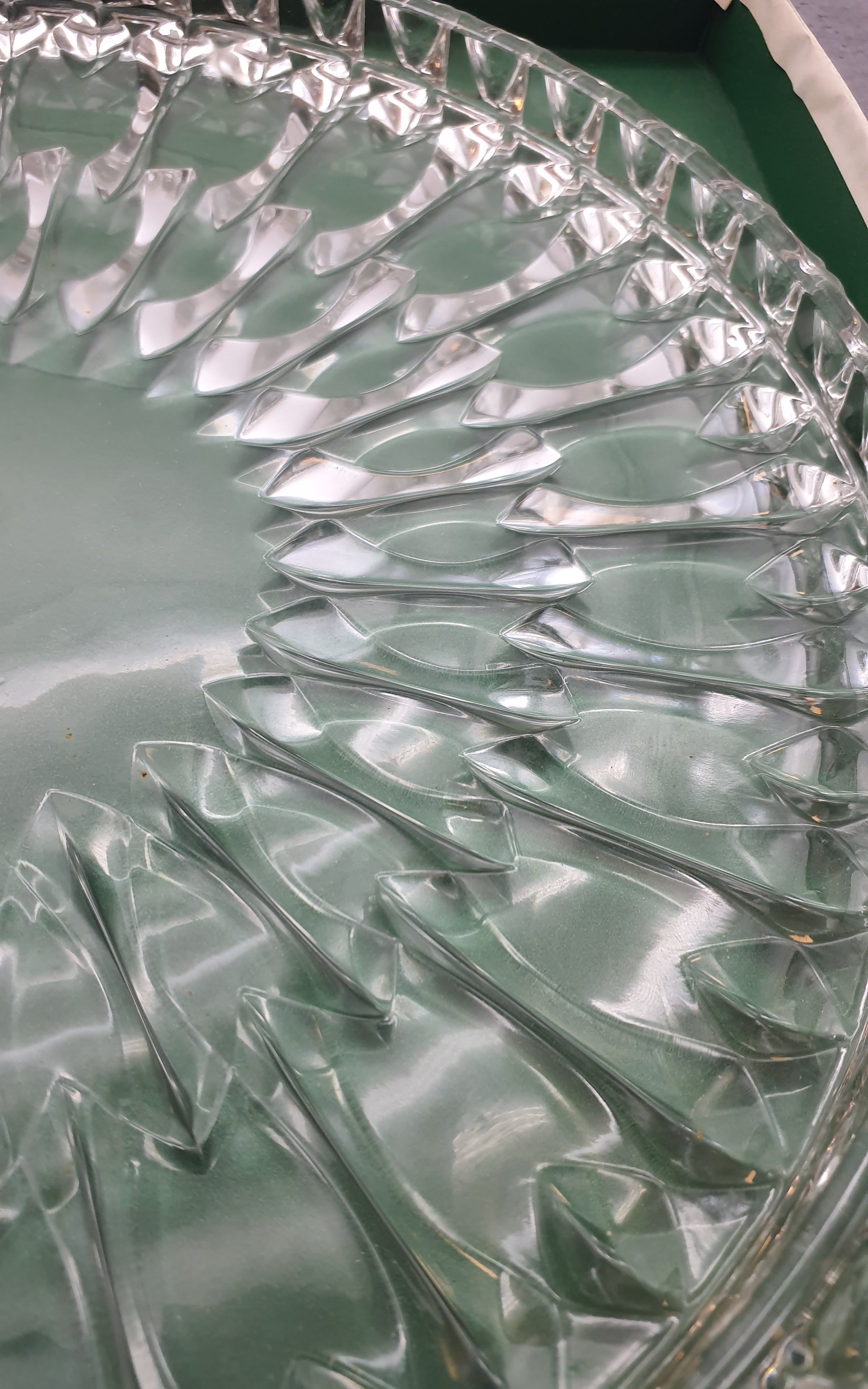 Walther Glas, Sevierplatte, Kuchenplatte, Capri weiss,  Walther Glas Kollektion