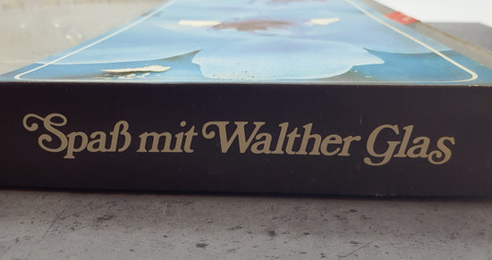 Bleikristall Schale, Alle Schönheit die Glas haben kann, Walther, Edel gelb m. Schliff