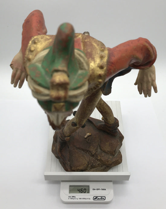 Moriskentänzer Zauberer, Schenna K. Kostner 1980, handgeschnitzt, 35,5cm hoch